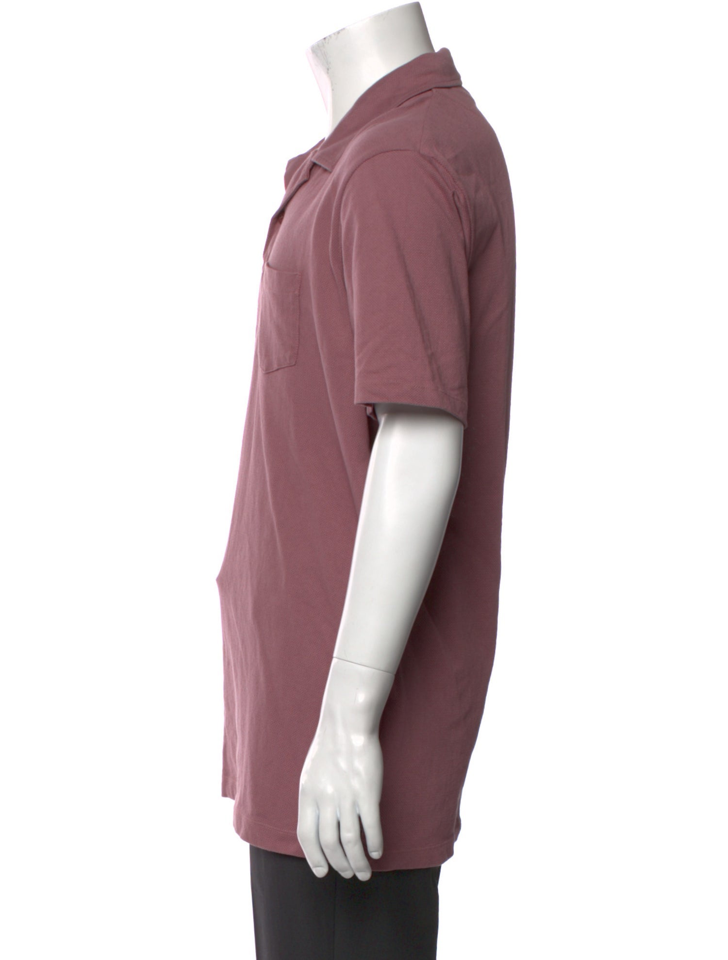 Sunspel Collar Short Sleeve Polo Shirt