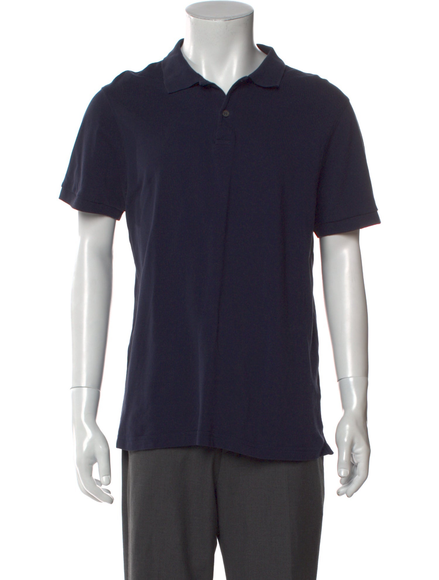 Sunspel Crew Neck Short Sleeve Polo Shirt