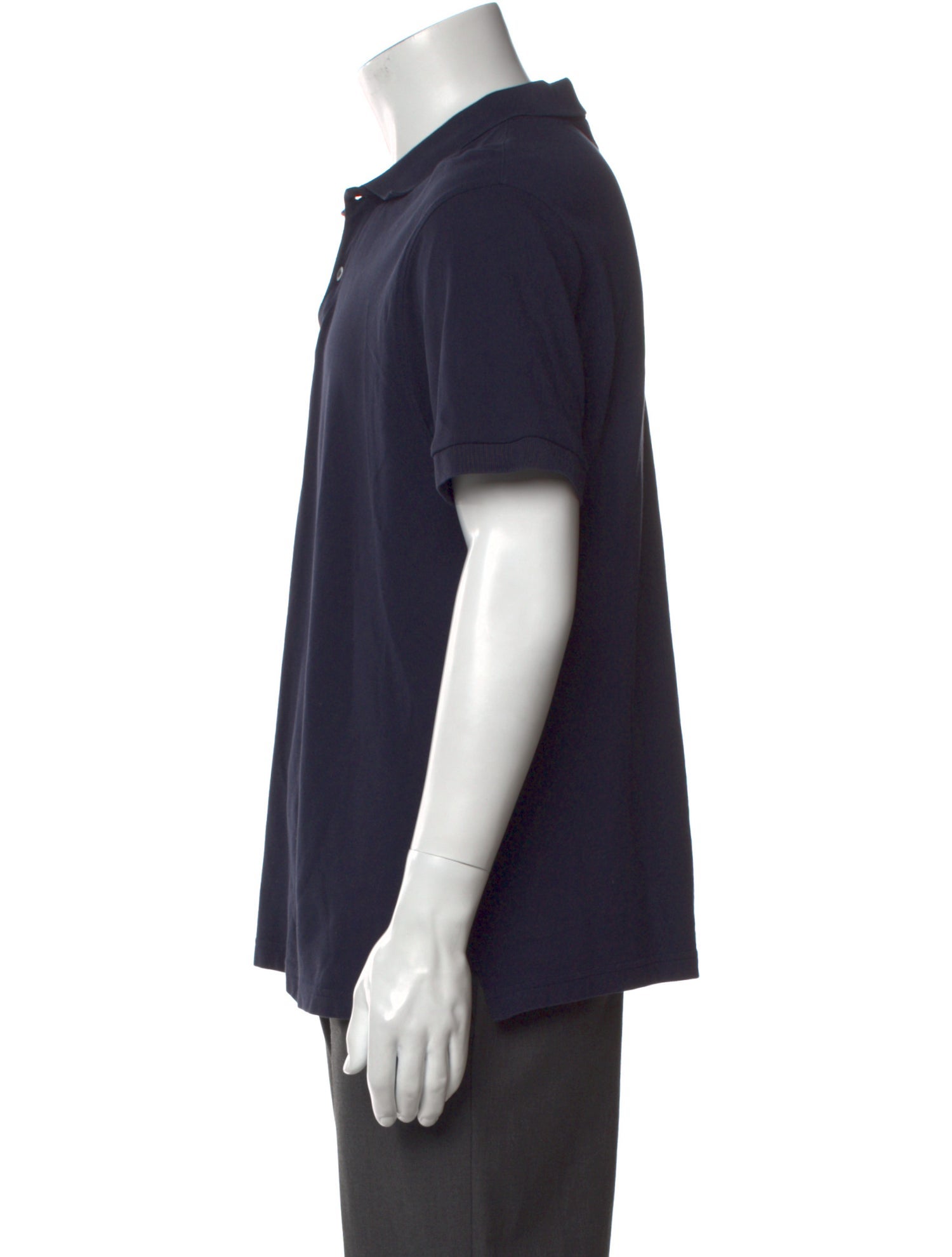 Sunspel Crew Neck Short Sleeve Polo Shirt