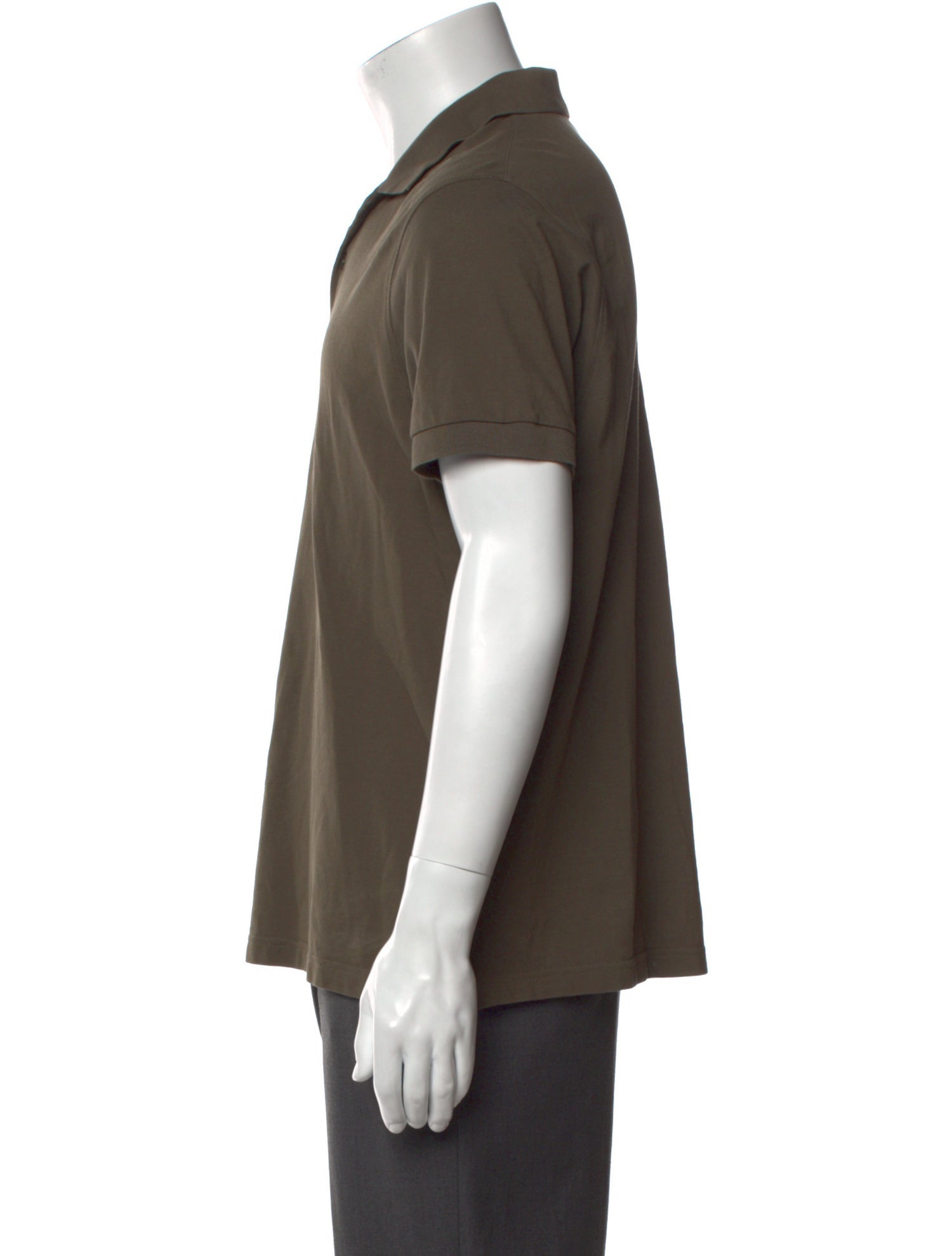 Sunspel V-Neck Short Sleeve Polo Shirt