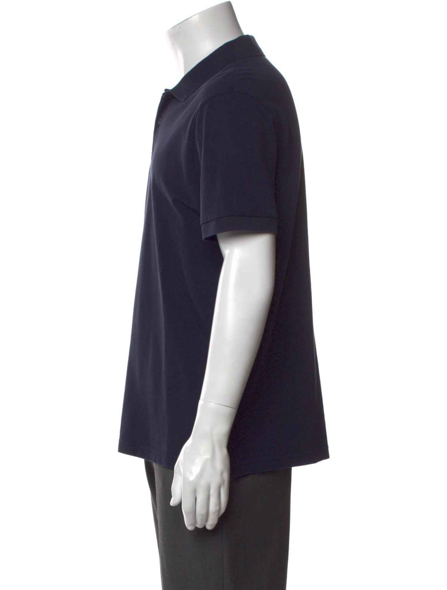 Sunspel Crew Neck Short Sleeve Polo Shirt