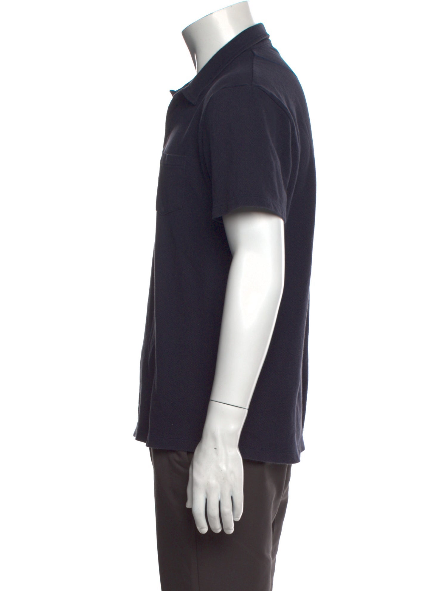 Sunspel Collar Short Sleeve Polo Shirt