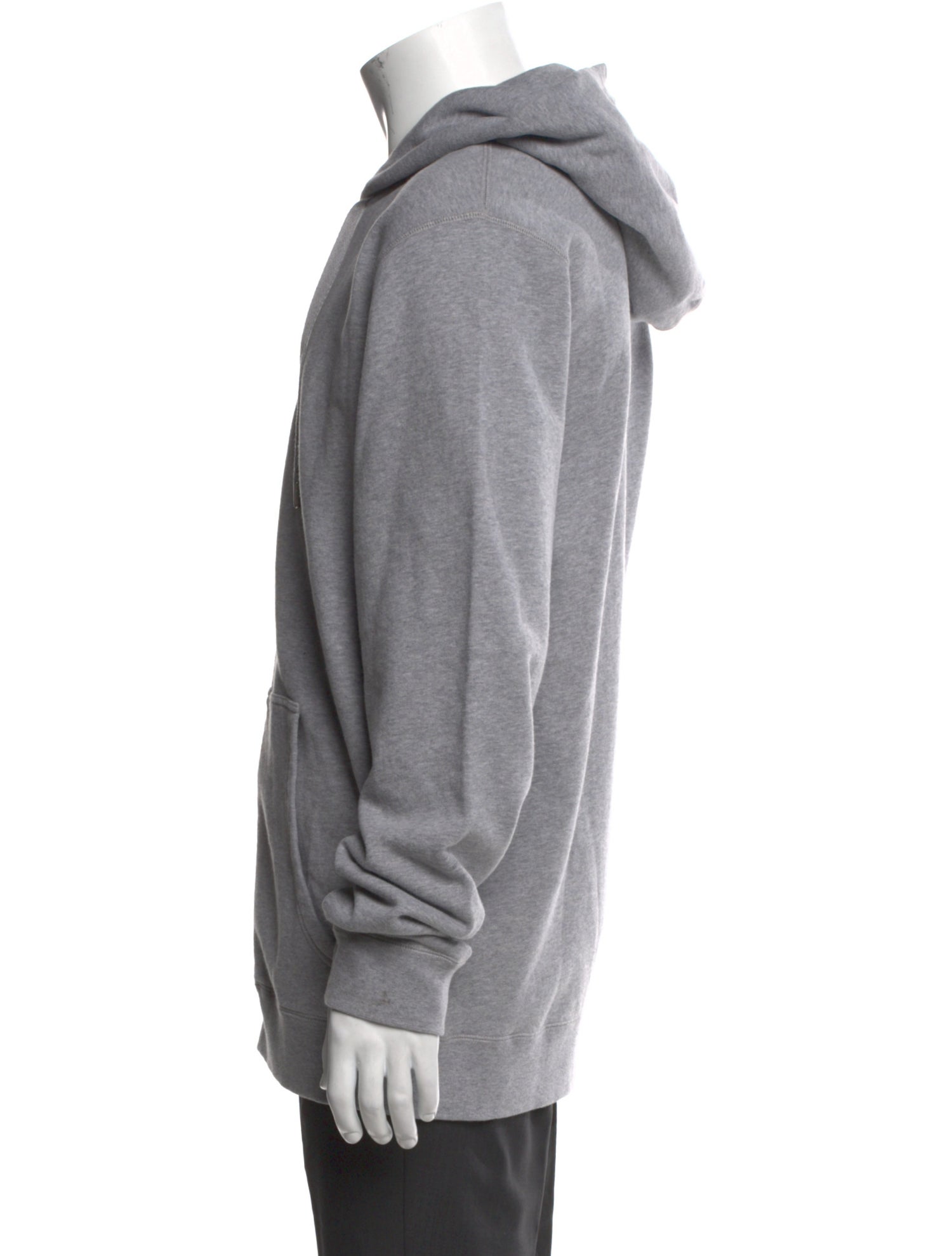 Sunspel V-Neck Long Sleeve Hoodie