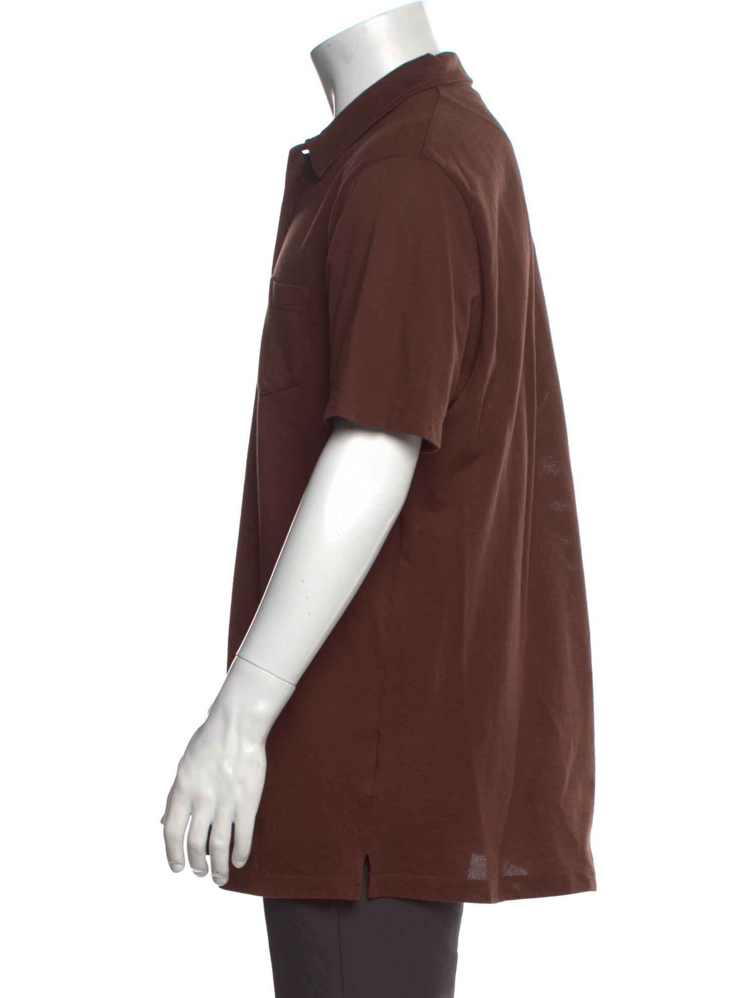 Sunspel Collar Short Sleeve Polo Shirt