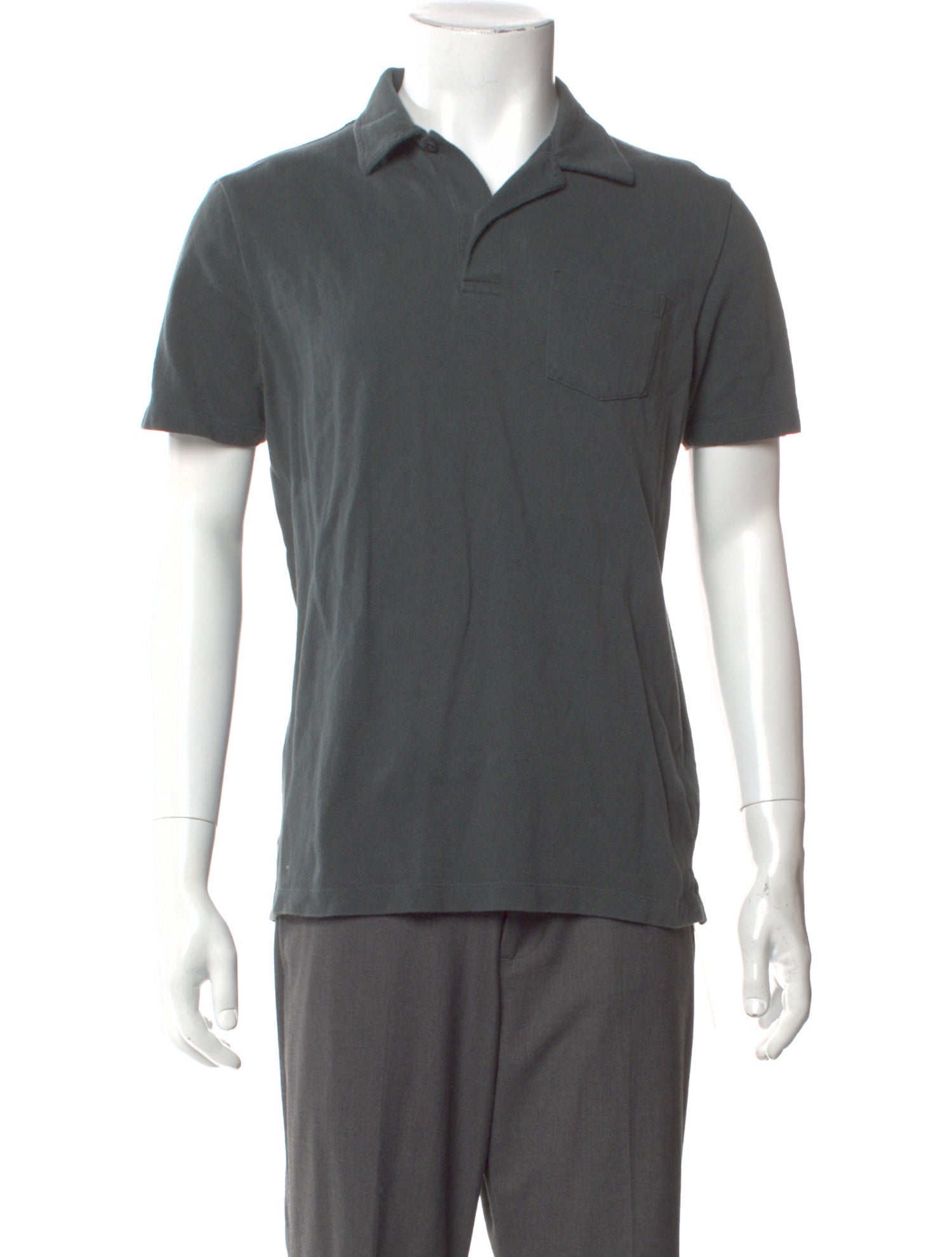 Sunspel Collar Short Sleeve Polo Shirt