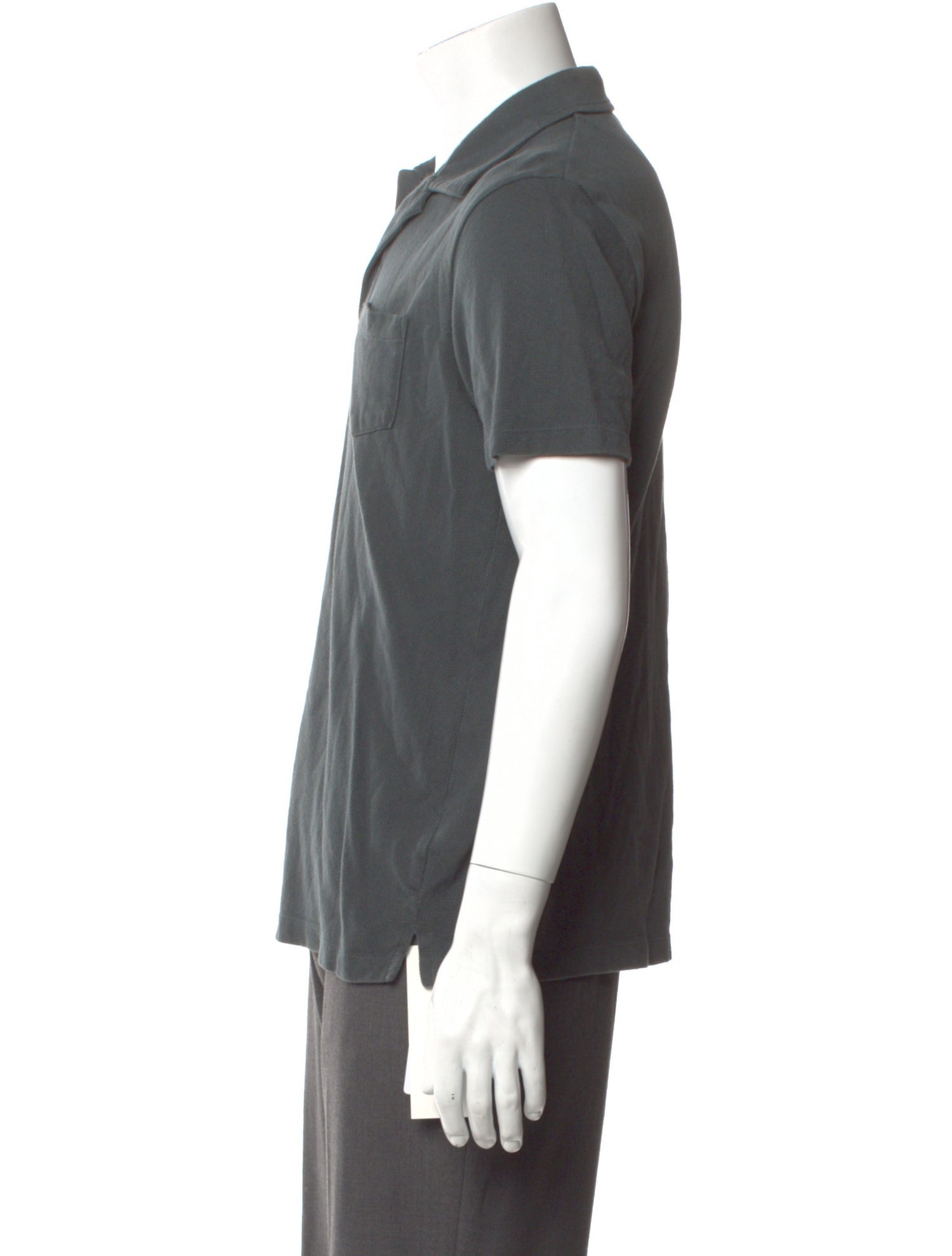 Sunspel Collar Short Sleeve Polo Shirt