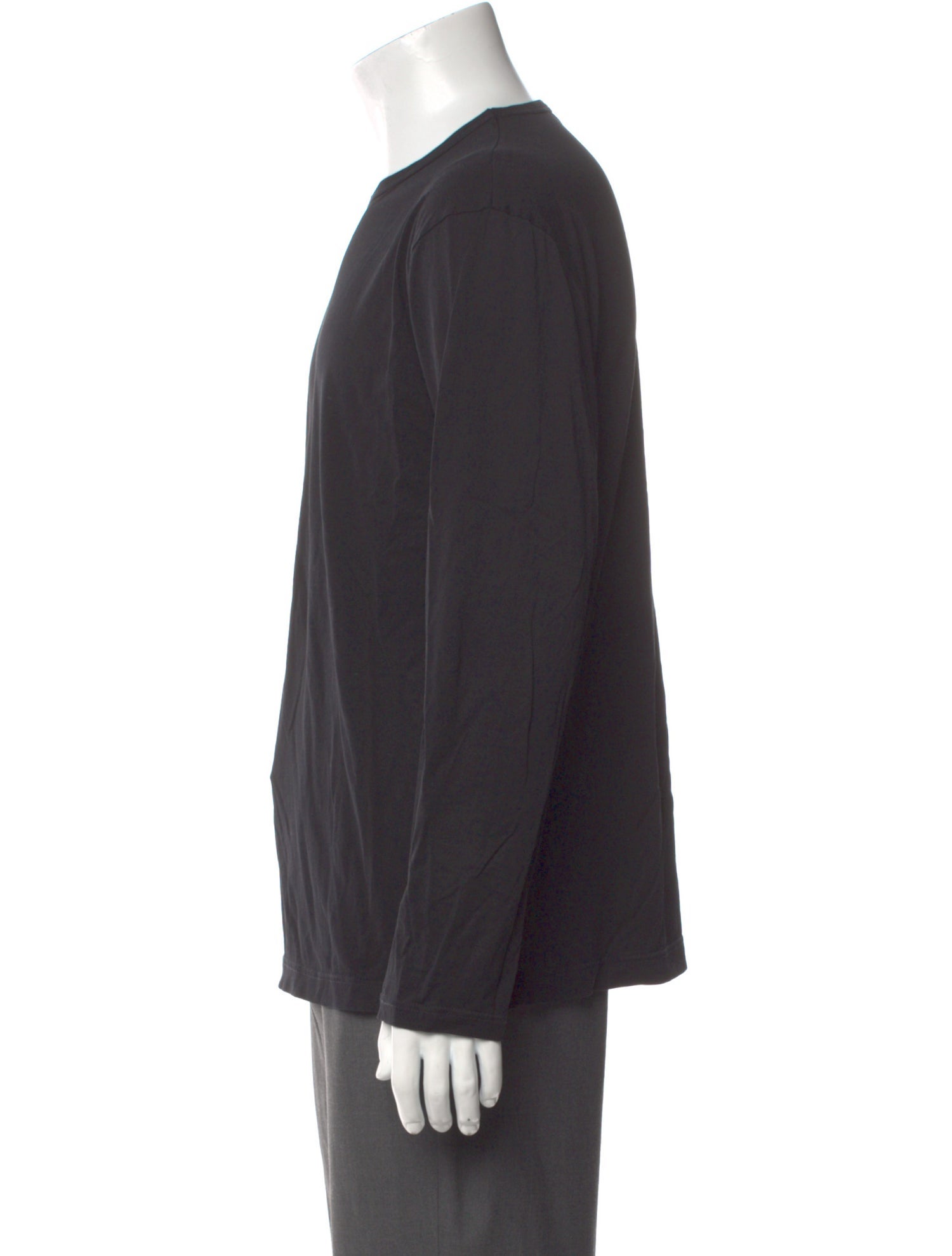 Sunspel Crew Neck Long Sleeve T-Shirt