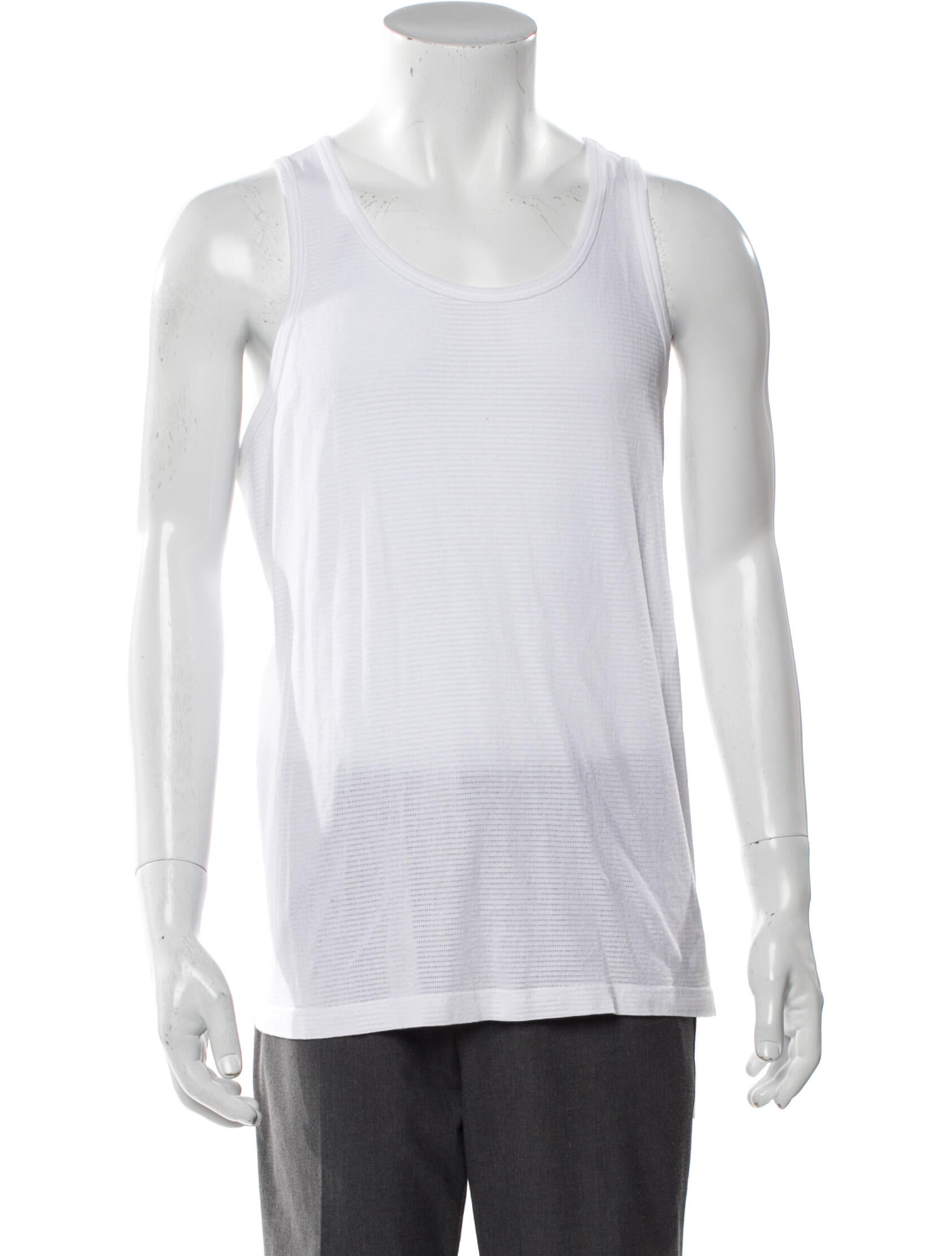 Sunspel Scoop Neck Sleeveless T-Shirt