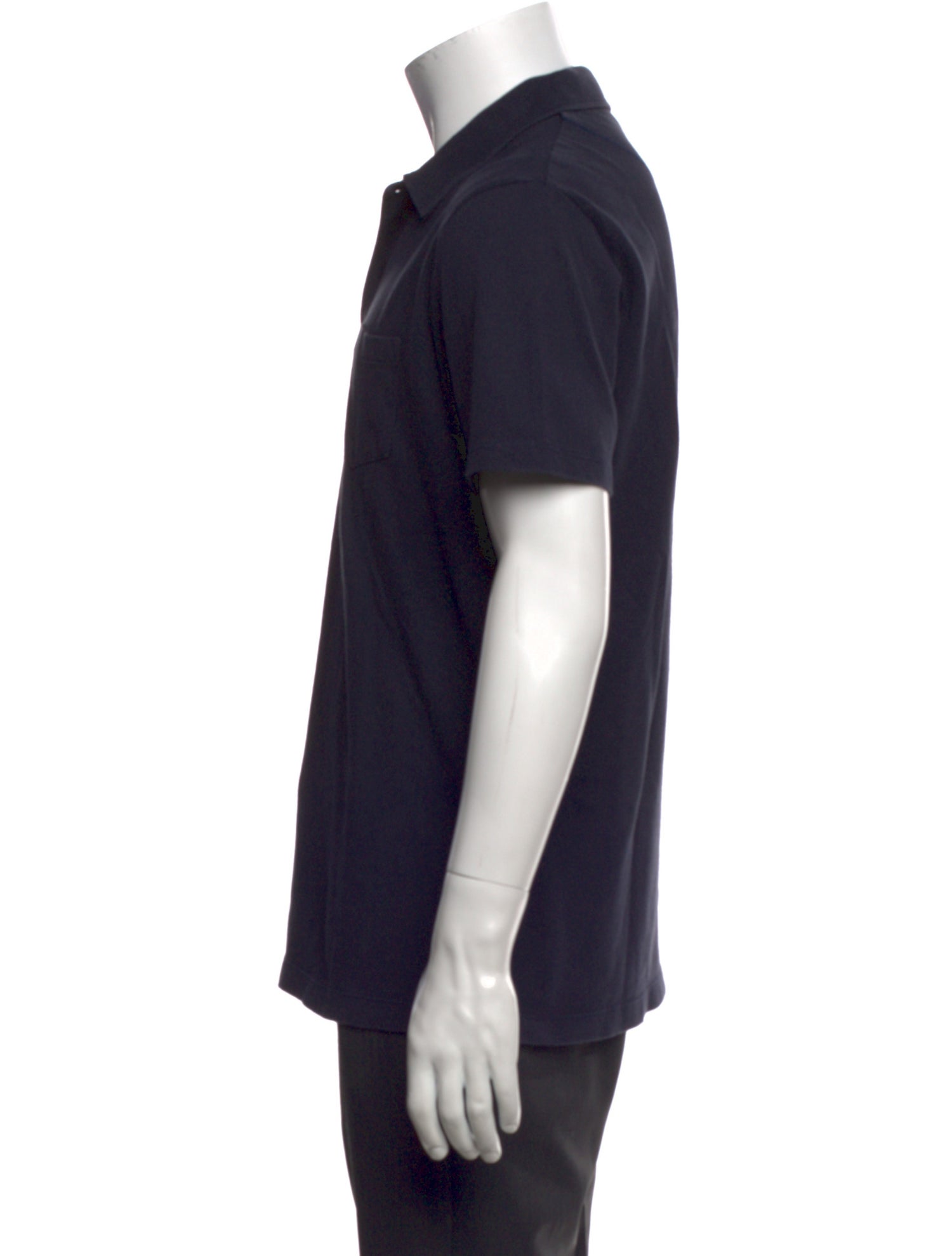 Sunspel Collar Short Sleeve Polo Shirt