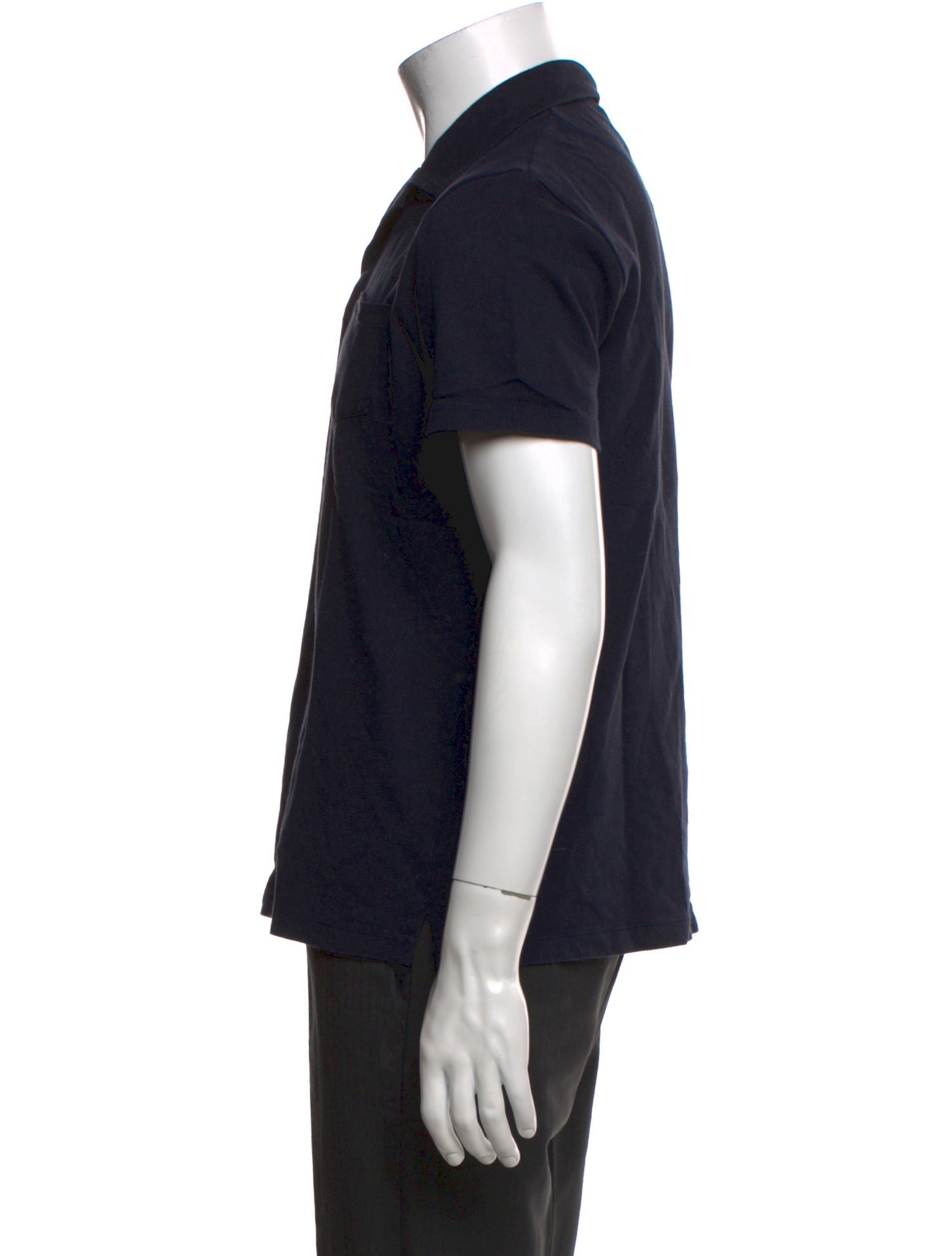 Sunspel Collar Short Sleeve Polo Shirt
