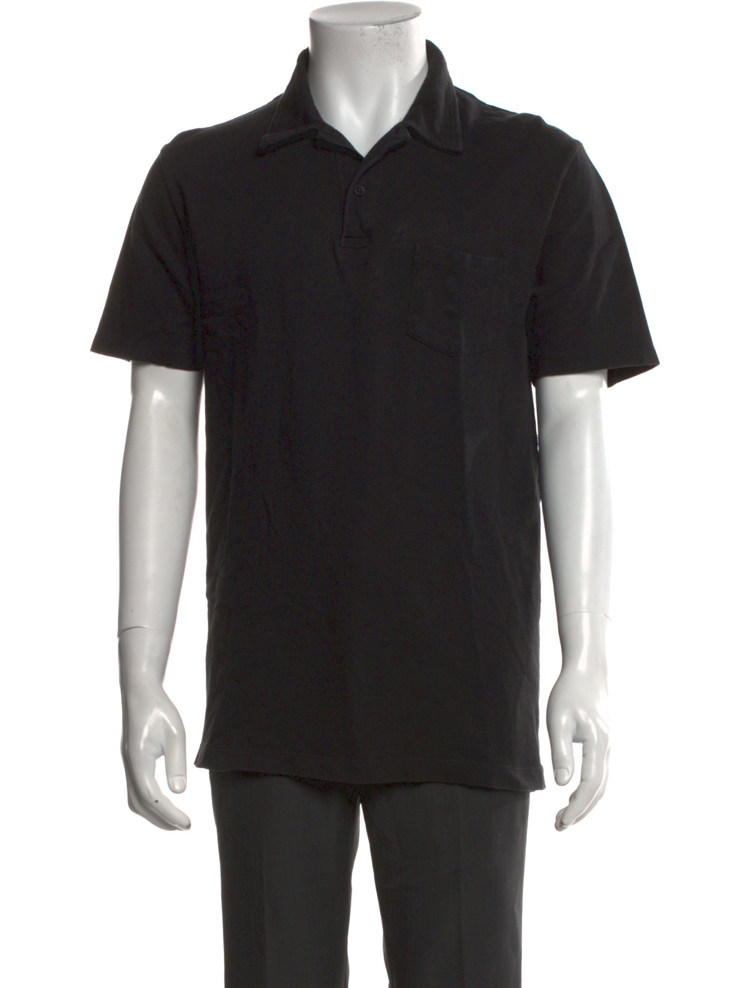 Sunspel Collar Short Sleeve Polo Shirt