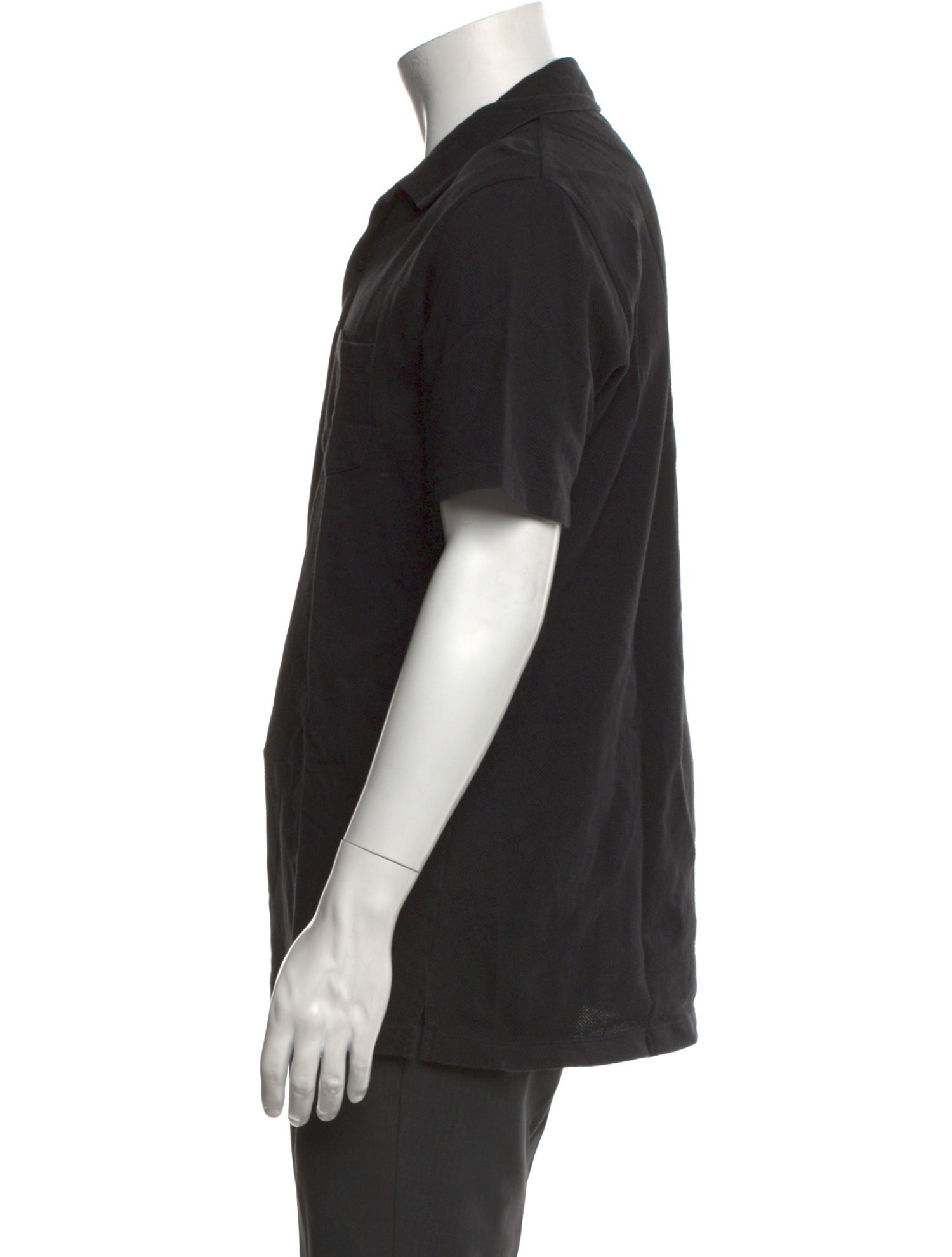 Sunspel Collar Short Sleeve Polo Shirt