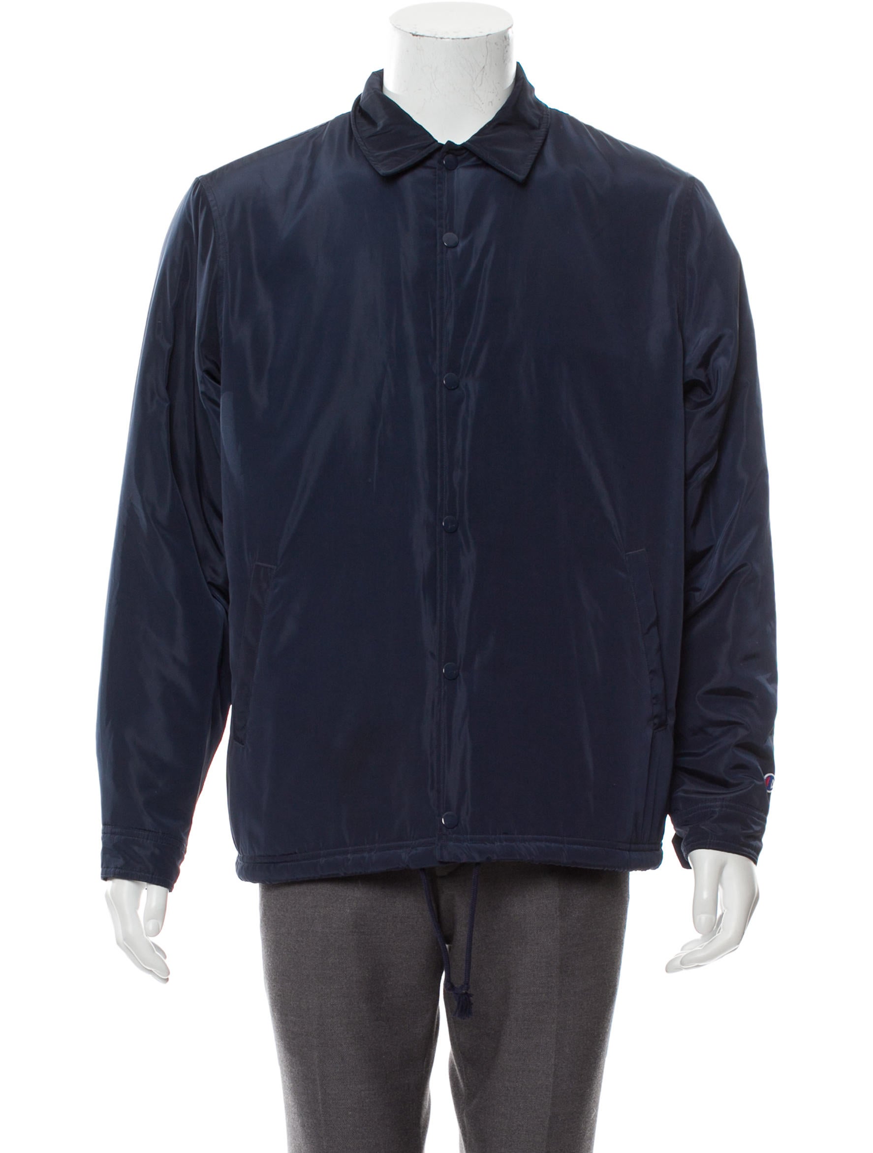 supreme x champion label coaches jacket