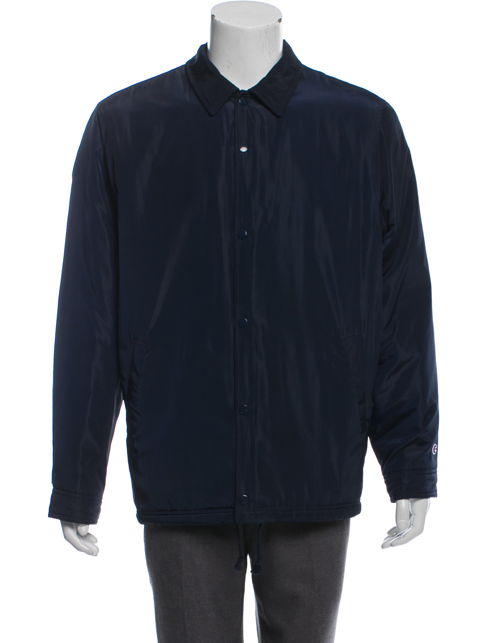 supreme x champion label coaches jacket