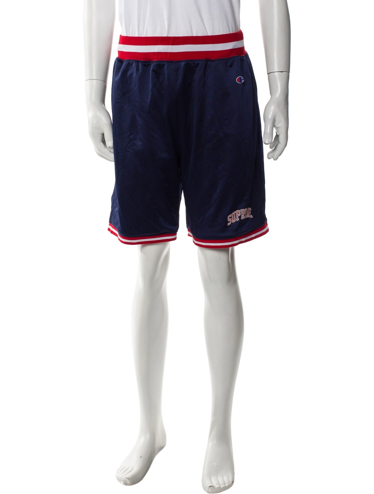 Supreme x Champion Mesh Short Navy sサイズ Supreme x Champion Mesh Short Navy S - メルカリ