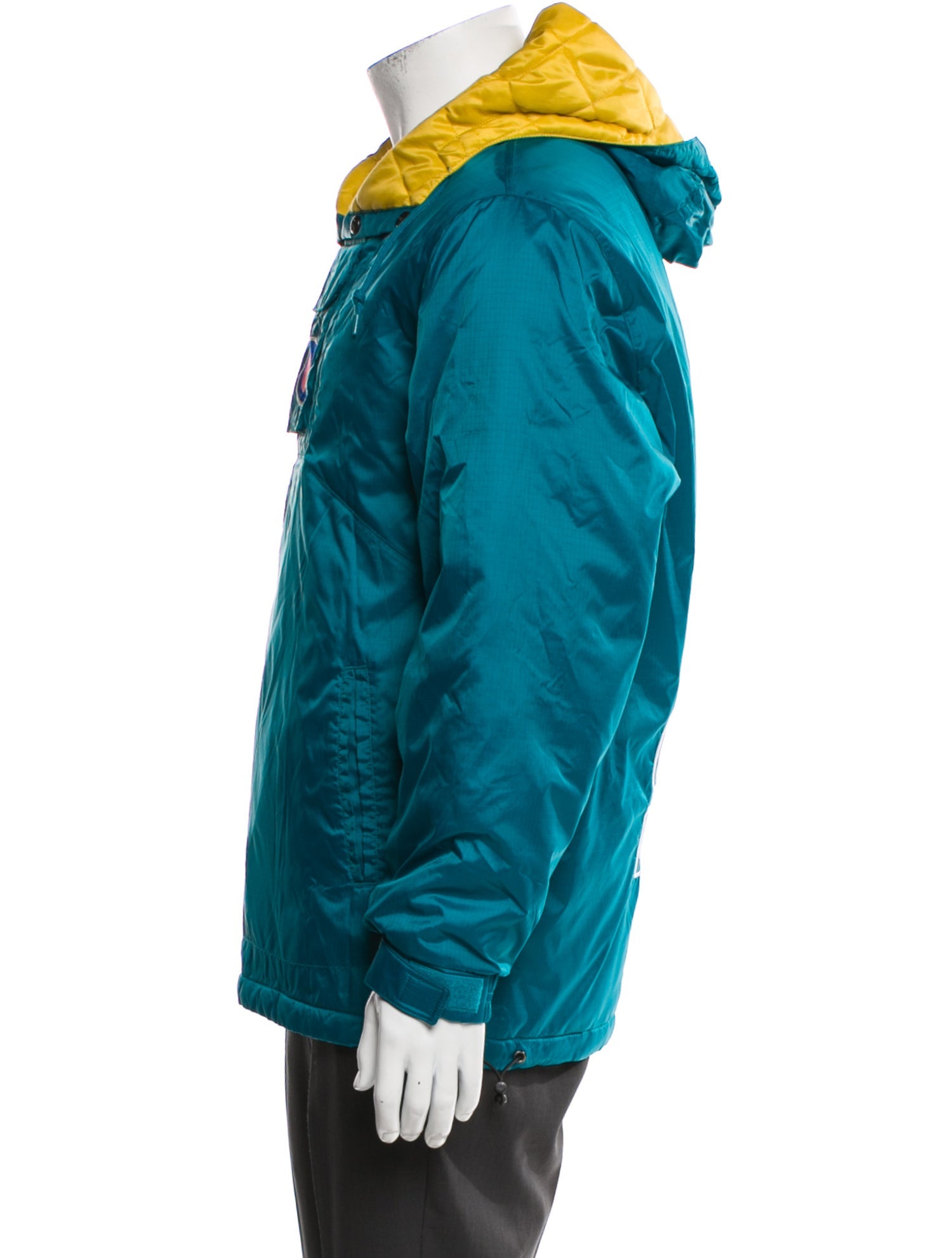 Supreme x Champion Colorblock Pattern Parka