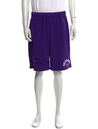 Supreme x Champion Graphic Print Jogger Shorts