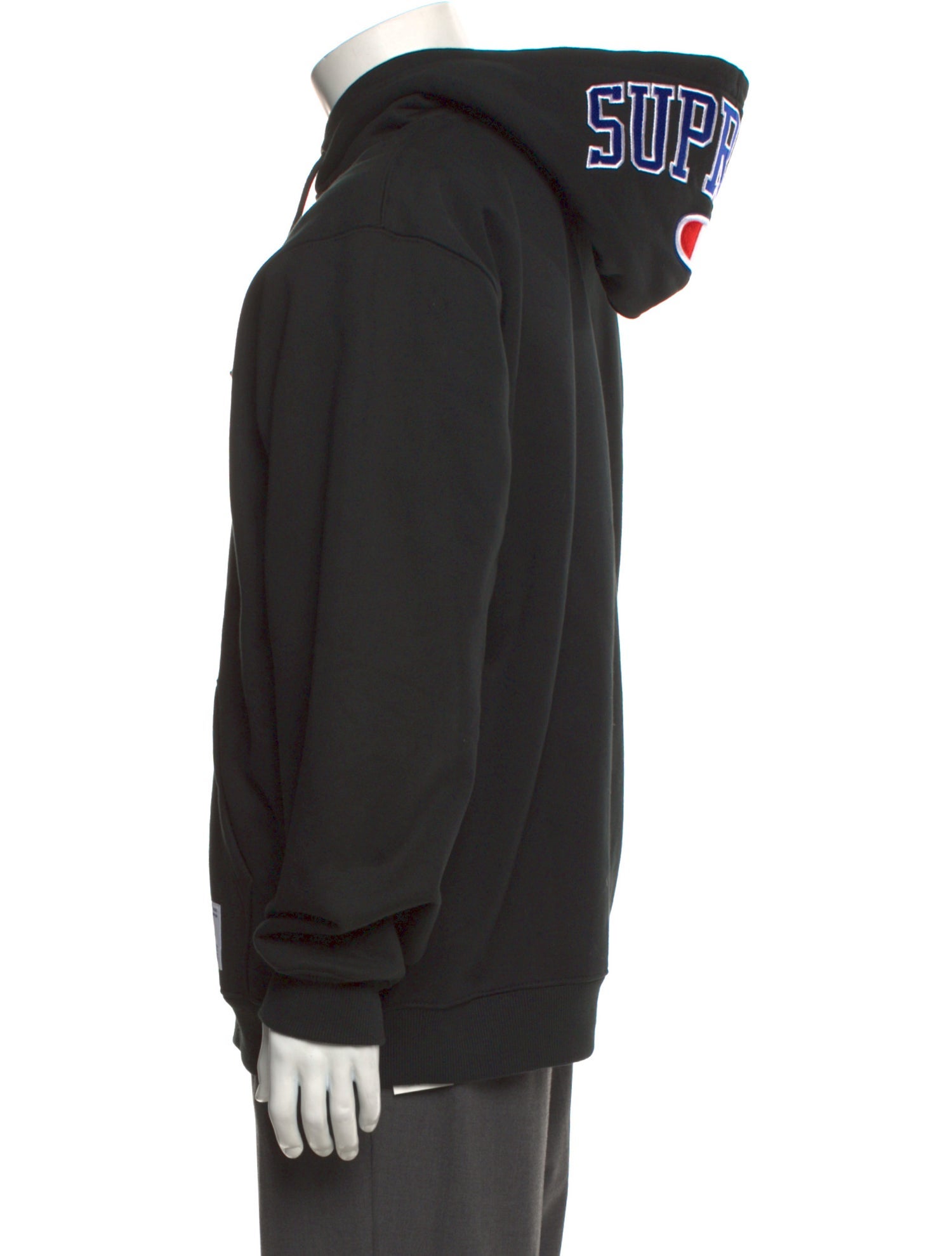 Supreme x Champion Crew Neck Long Sleeve Hoodie