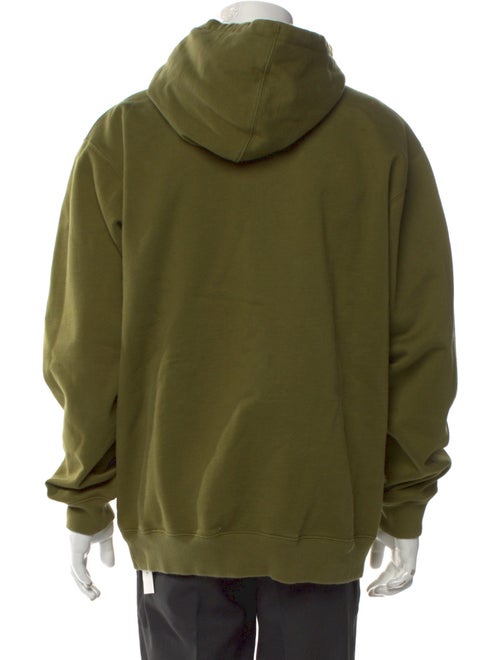 Supreme x Champion Graphic Print V-Neck Hoodie