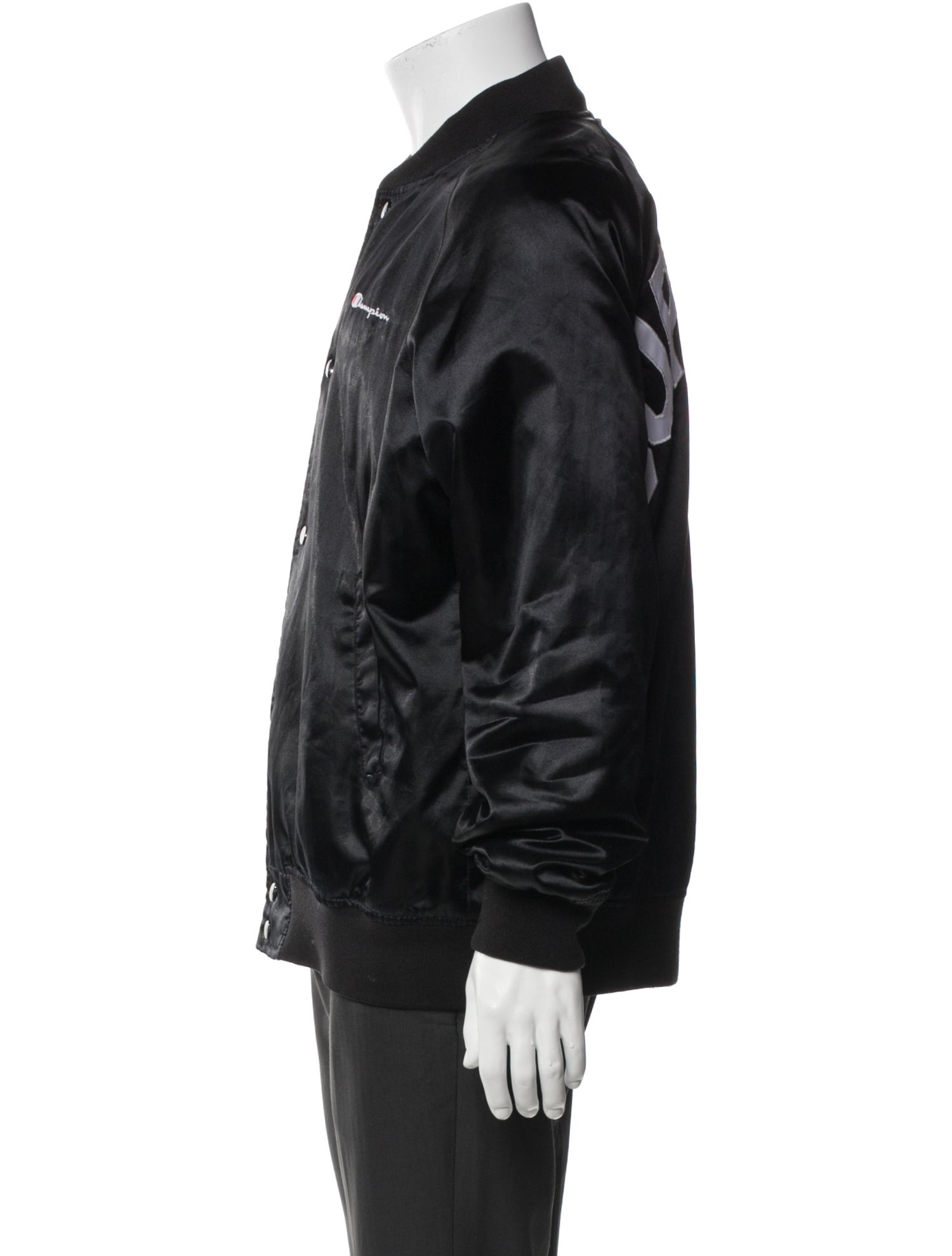 Supreme x Champion Graphic Print Bomber Jacket