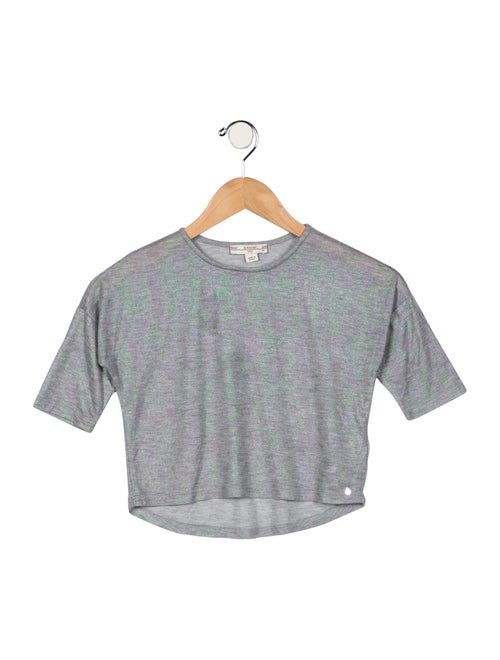 SuperTrash Toddler Girls' Metallic Long Sleeve Top