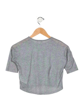 SuperTrash Toddler Girls' Metallic Long Sleeve Top