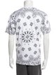Supreme x Hanes Paisley Print Crew Neck T-Shirt