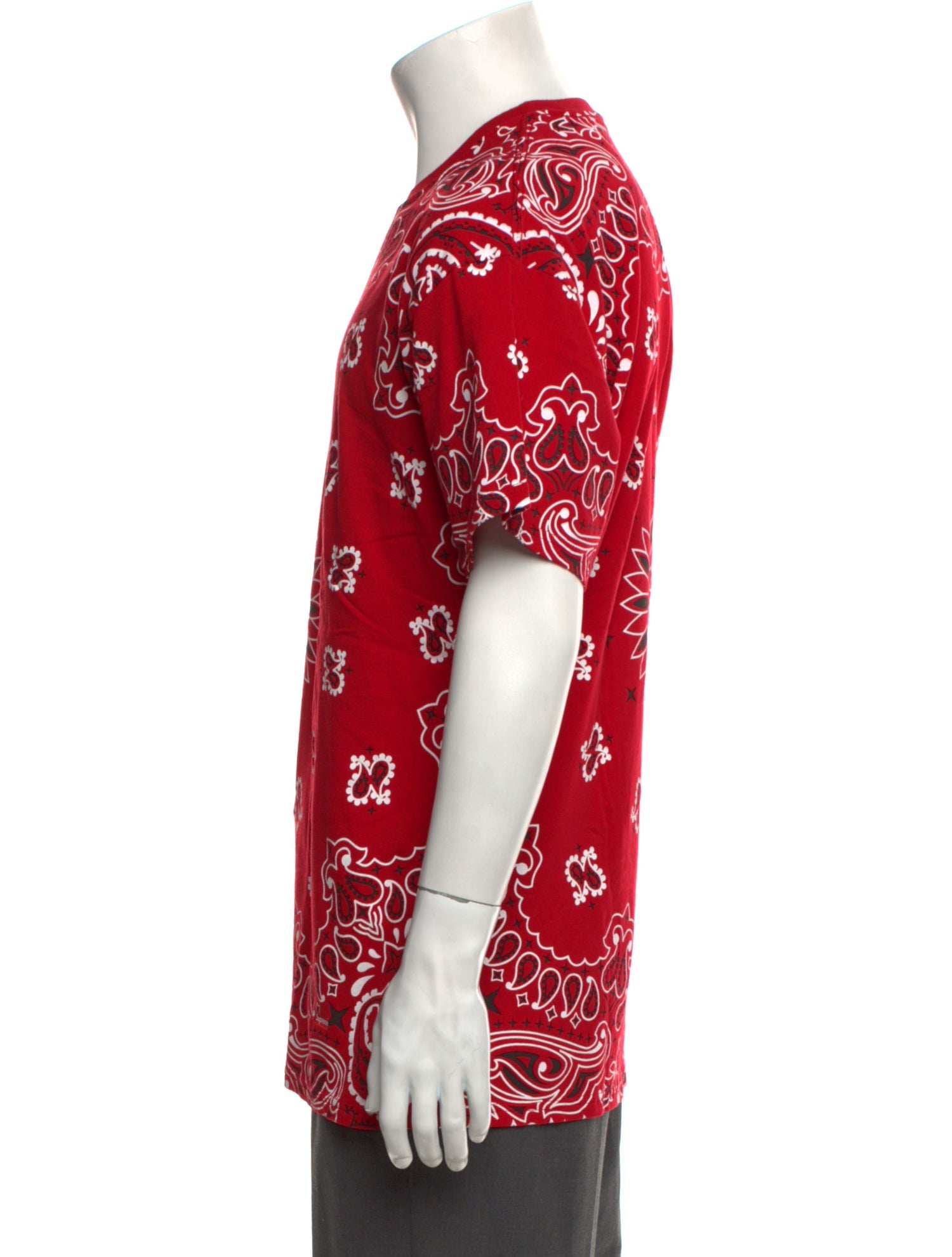 Supreme x Hanes Graphic Print Crew Neck T-Shirt