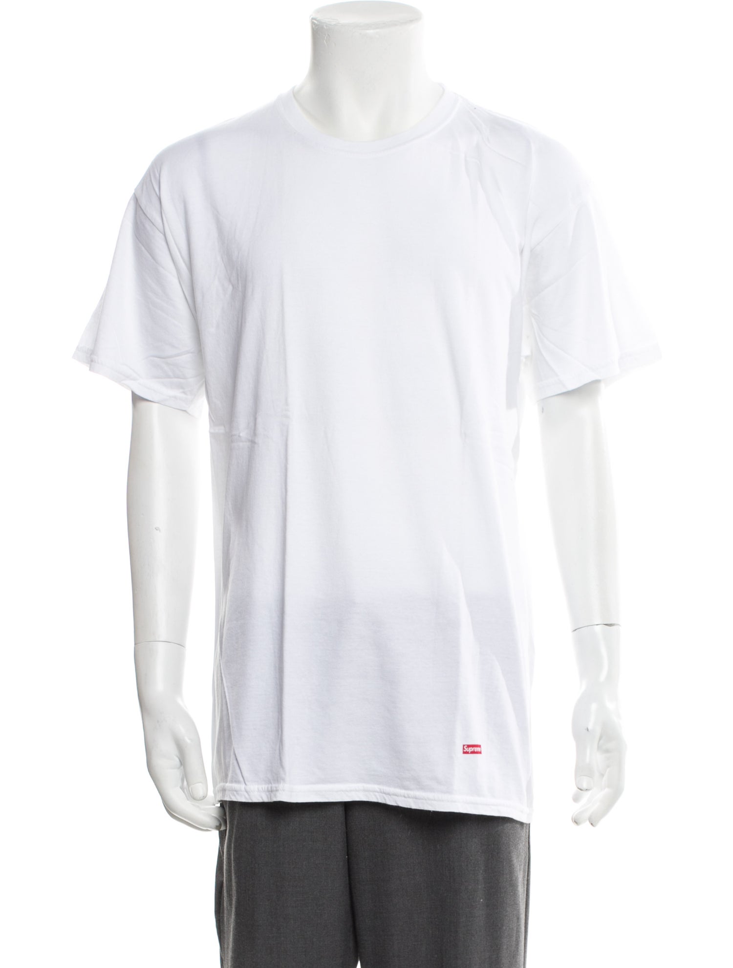 Supreme x Hanes Crew Neck Short Sleeve T-Shirt