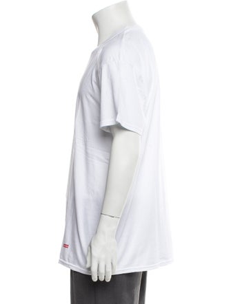 Supreme x Hanes Crew Neck Short Sleeve T-Shirt