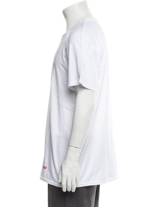 Supreme x Hanes Crew Neck Short Sleeve T-Shirt