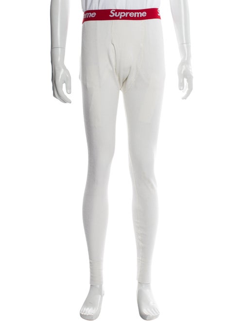 Supreme x Hanes Graphic Print Lounge Bottoms