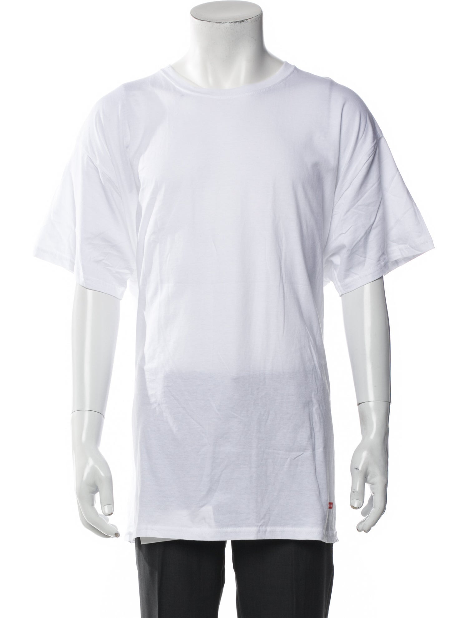 Supreme x Hanes Crew Neck Short Sleeve T-Shirt