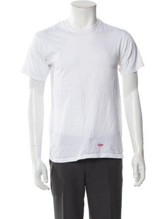 Supreme x Hanes Crew Neck Short Sleeve T-Shirt