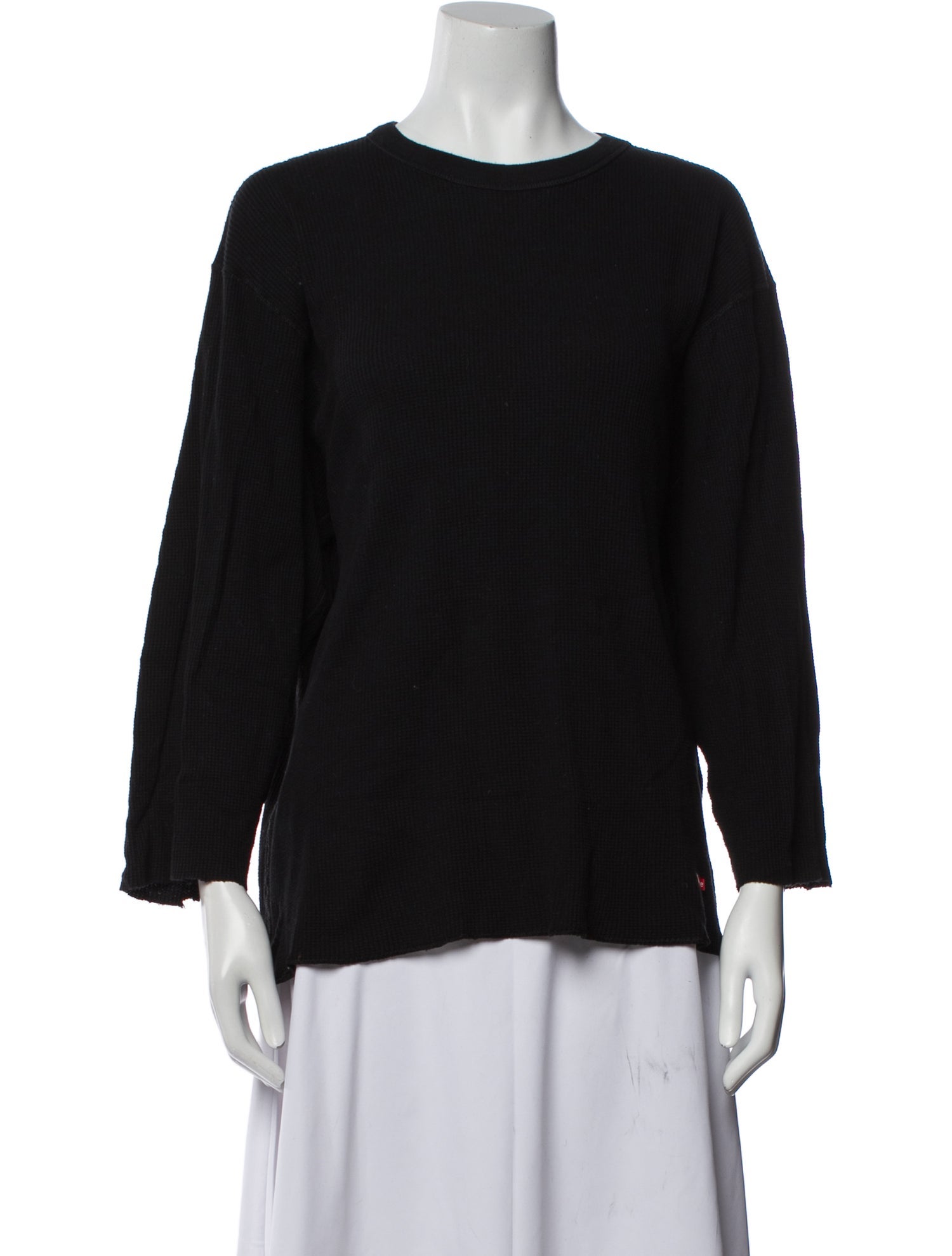 Supreme x Hanes Crew Neck Three-Quarter Sleeve Top