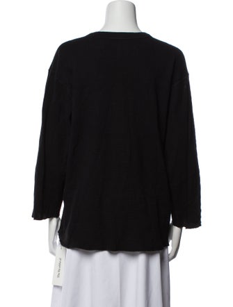 Supreme x Hanes Crew Neck Three-Quarter Sleeve Top