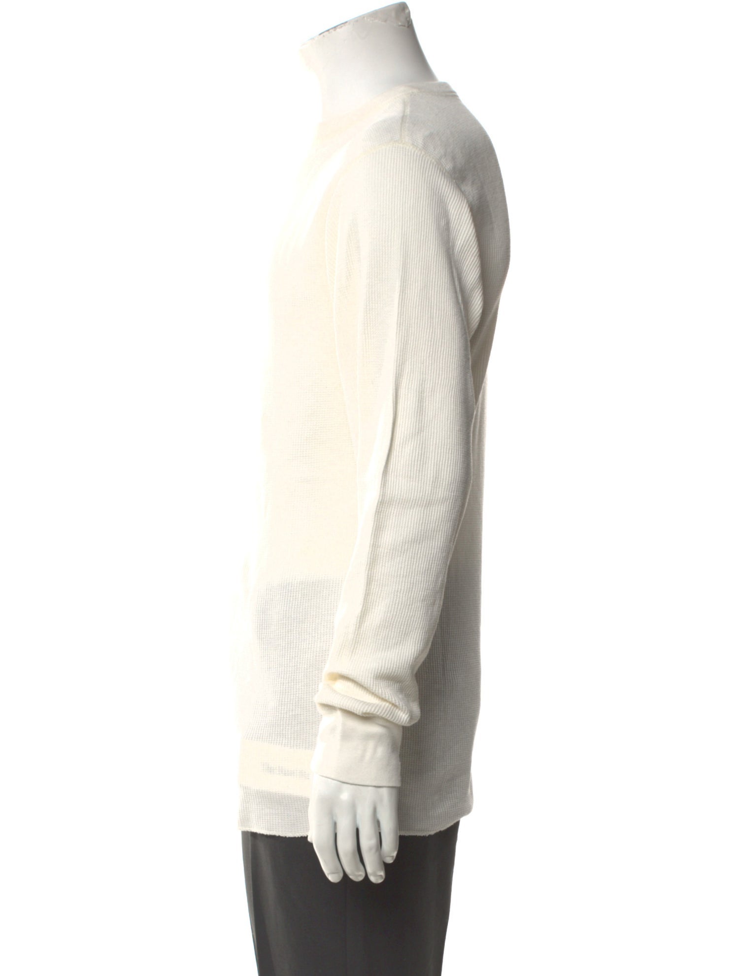 Supreme x Hanes Crew Neck Long Sleeve Henley