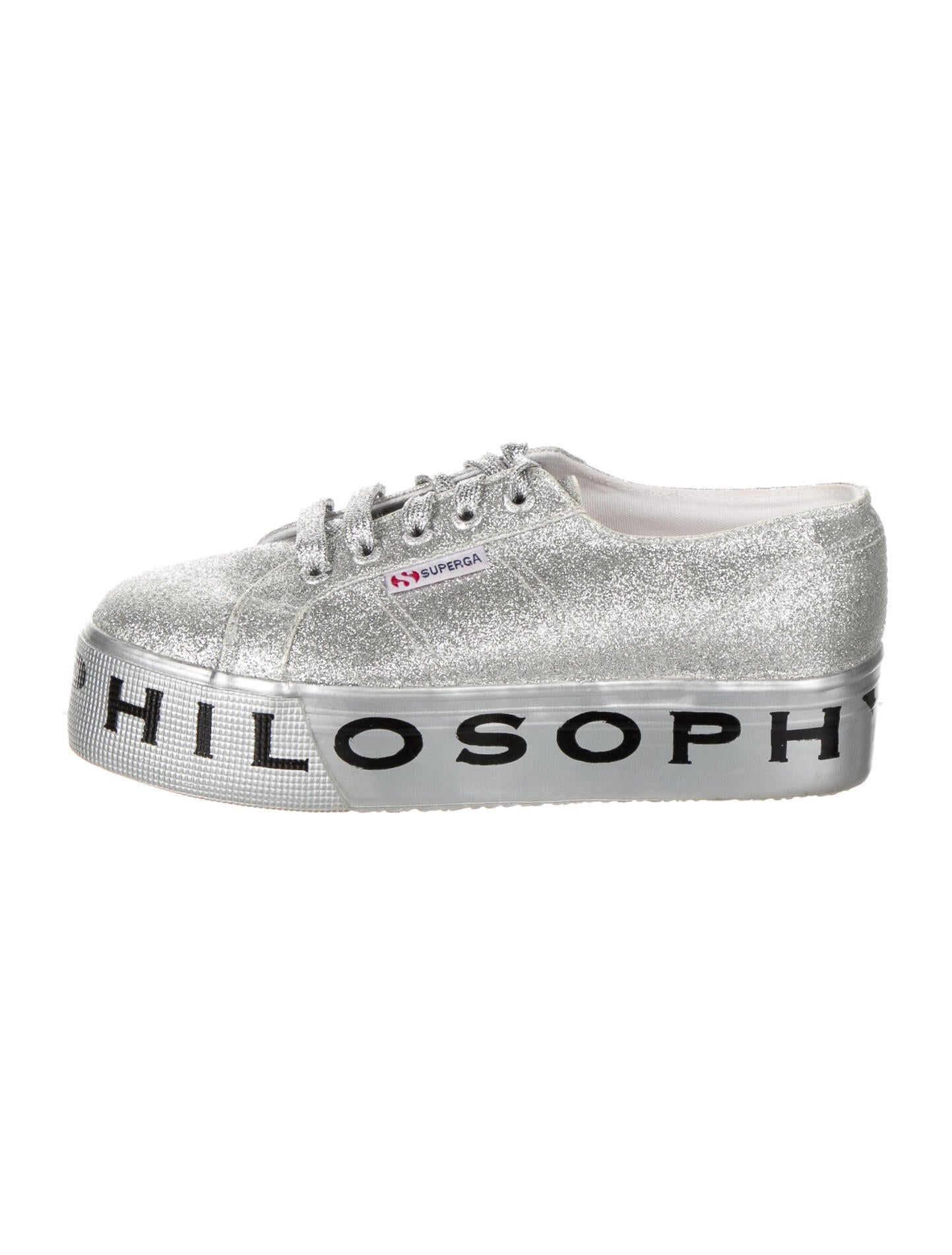 superga platform glitter