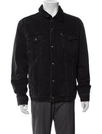 Supreme x Levi's 2016 Bleached Sherpa Trucker Trucker Jacket