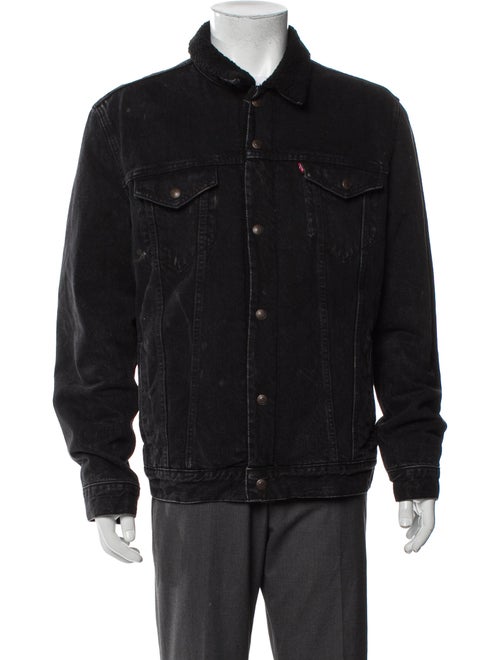 Supreme x Levi's 2016 Bleached Sherpa Trucker Trucker Jacket