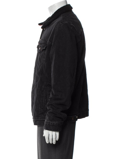 Supreme x Levi's 2016 Bleached Sherpa Trucker Trucker Jacket