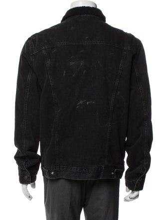 Supreme x Levi's 2016 Bleached Sherpa Trucker Trucker Jacket