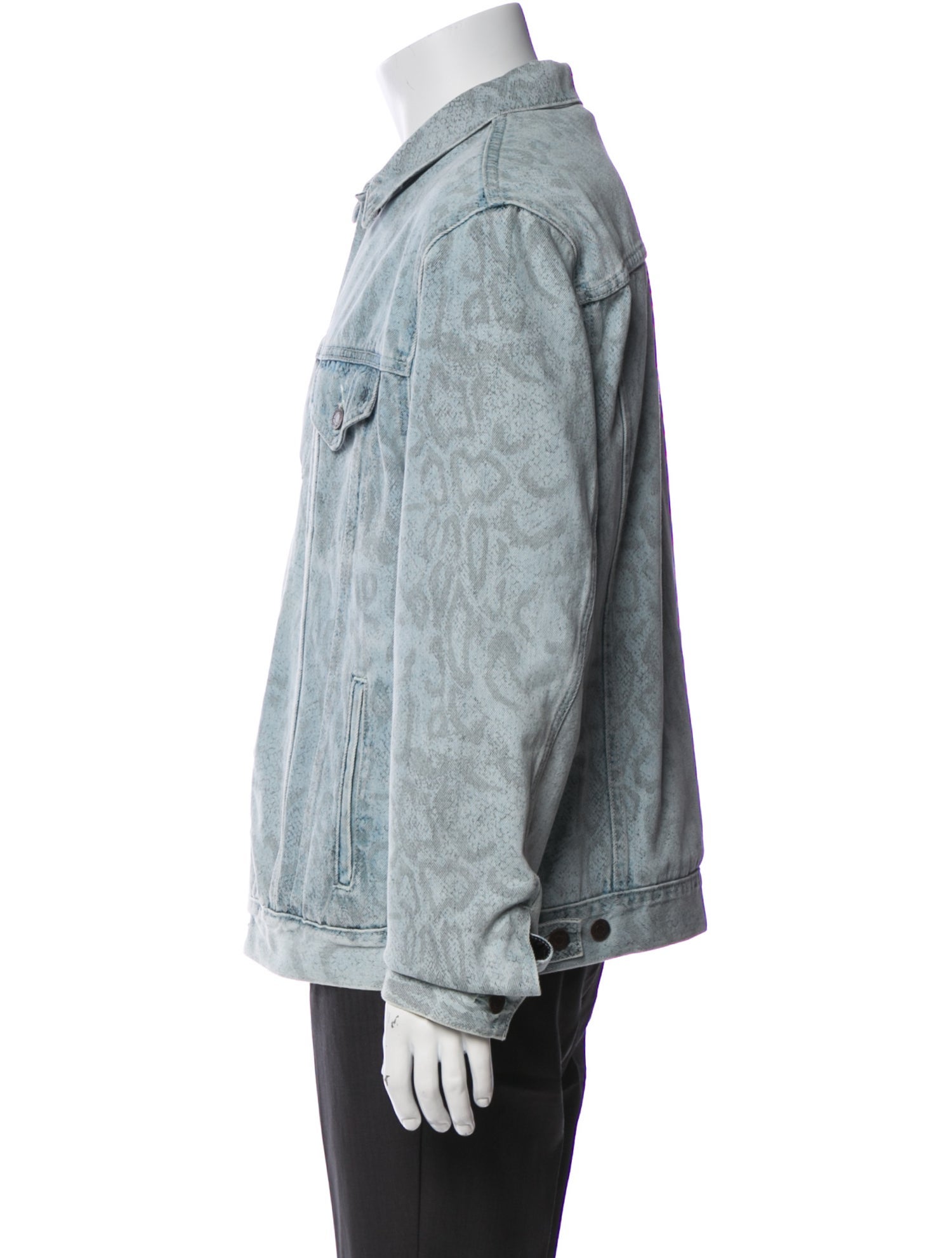 Supreme x Levi's 2017 Snakeskin Trucker Denim Jacket