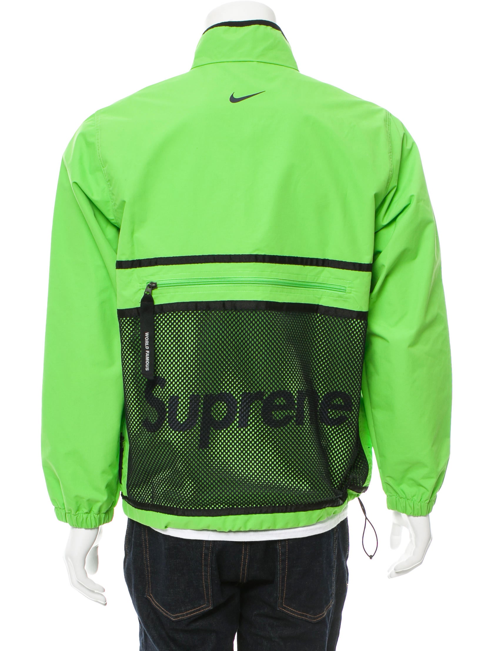 Supreme x Nike Logo Print Windbreaker Jacket Clothing WSUPN20022