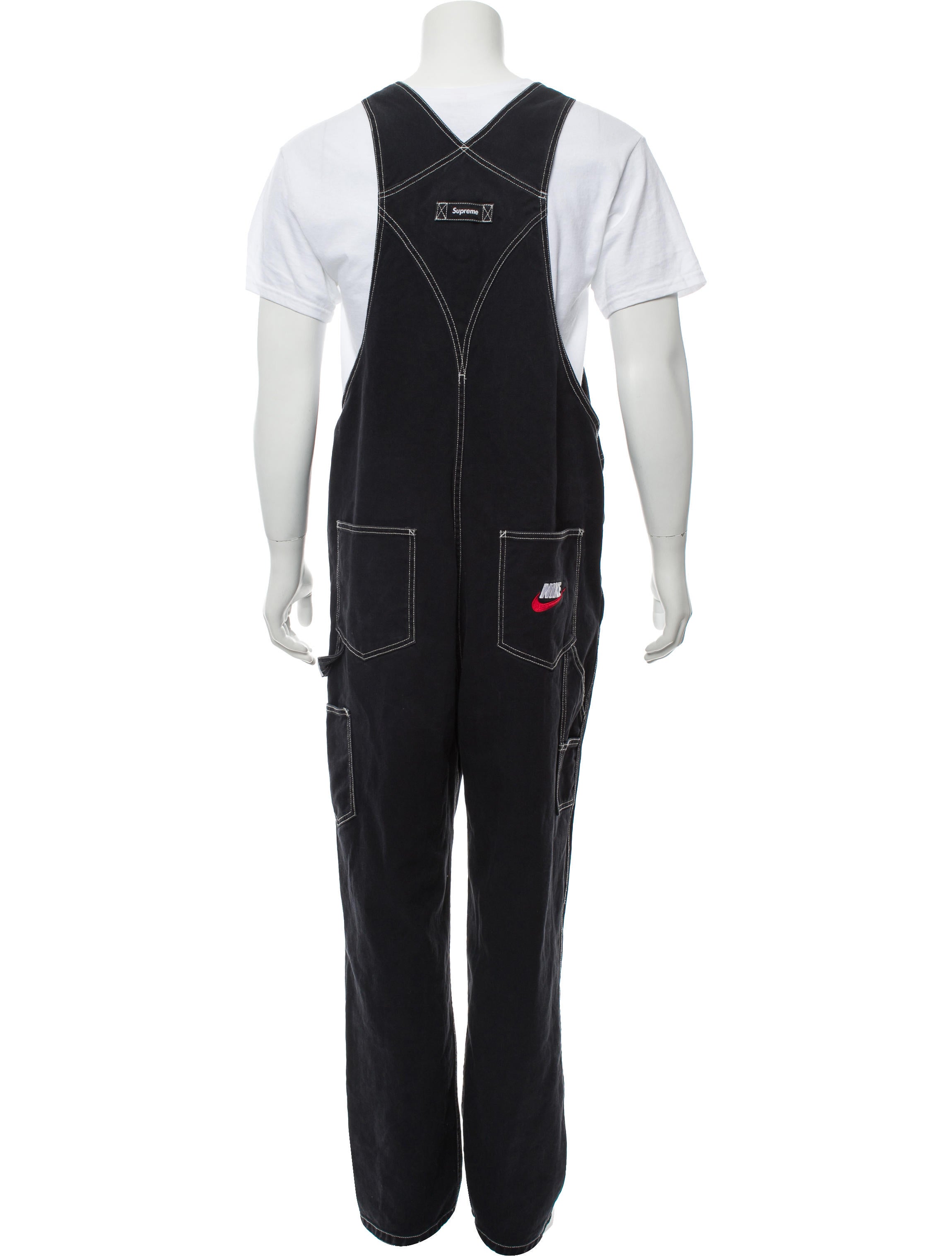 supreme nike cotton twill overalls