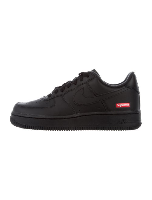 Supreme x Nike Air Force 1 Sneakers w/ Tags Black