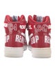 Supreme x Nike Air Force 1 High 'World Famous' Sneakers