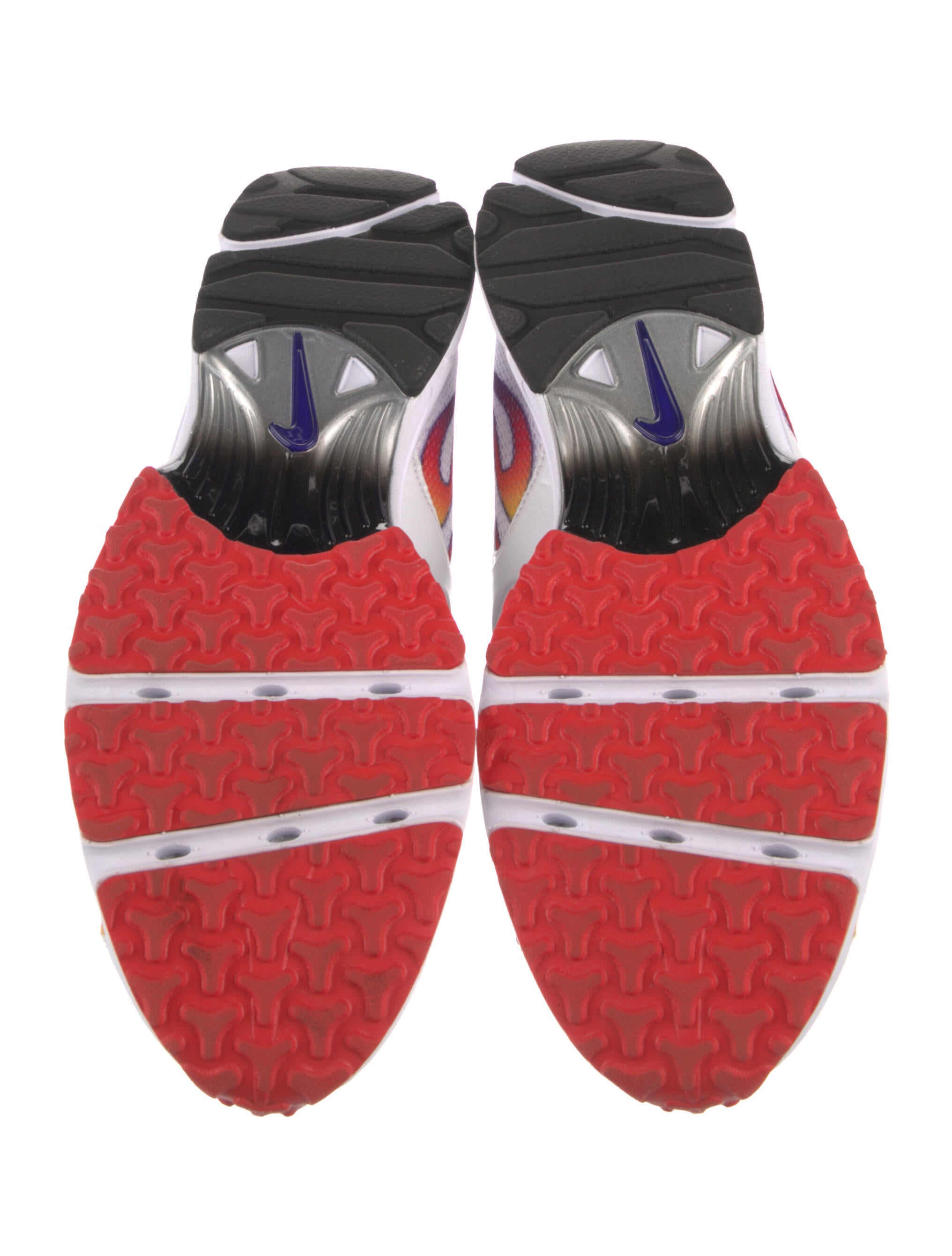 Supreme x Nike x Zoom Streak Spectrum Plus 'Habanero Red' Athletic Sneakers