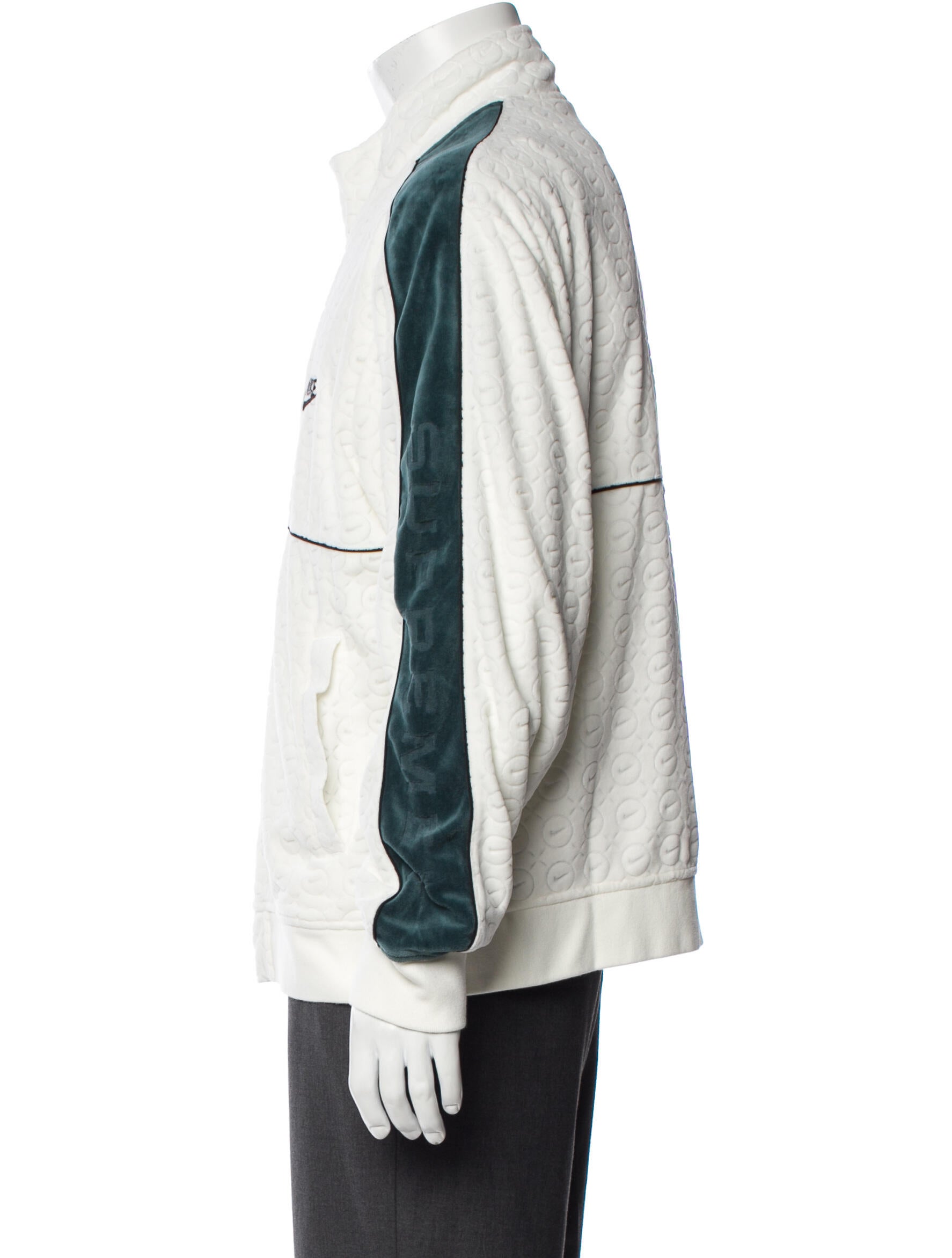 Supreme x Nike 2021 Velour Track Windbreaker