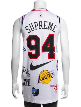 Supreme x Nike 2018 NBA Teams Jersey
